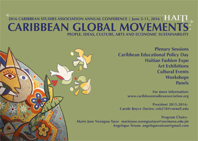 Caribbean Studies Association 41st Annual Conference