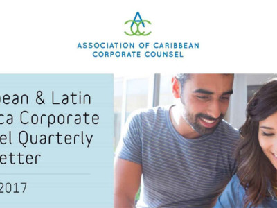 Association of Caribbean Corporate Counsel newsletter