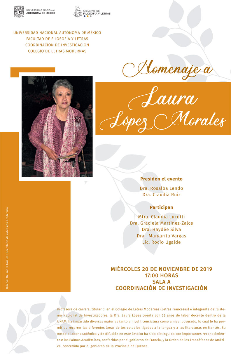 Homenaje Laura Lopez