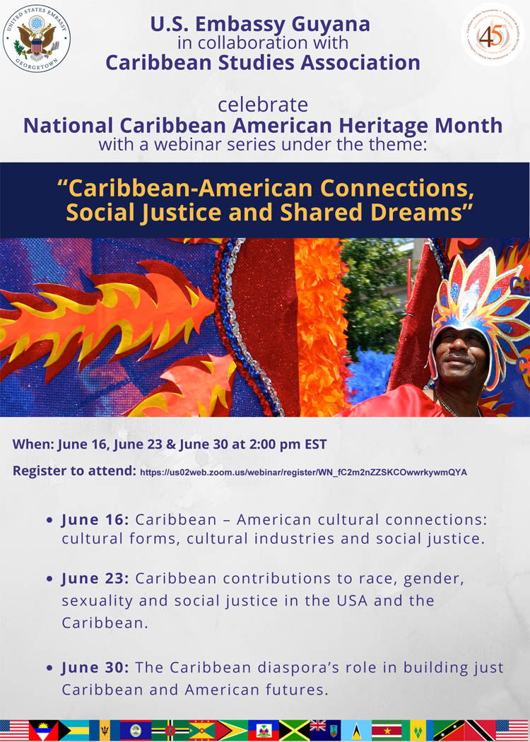 National Caribbean American Heritage Month webinar