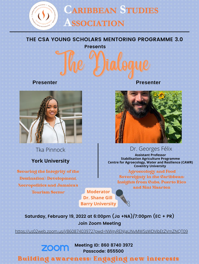 CSA Young Scholars Dialogue flyer