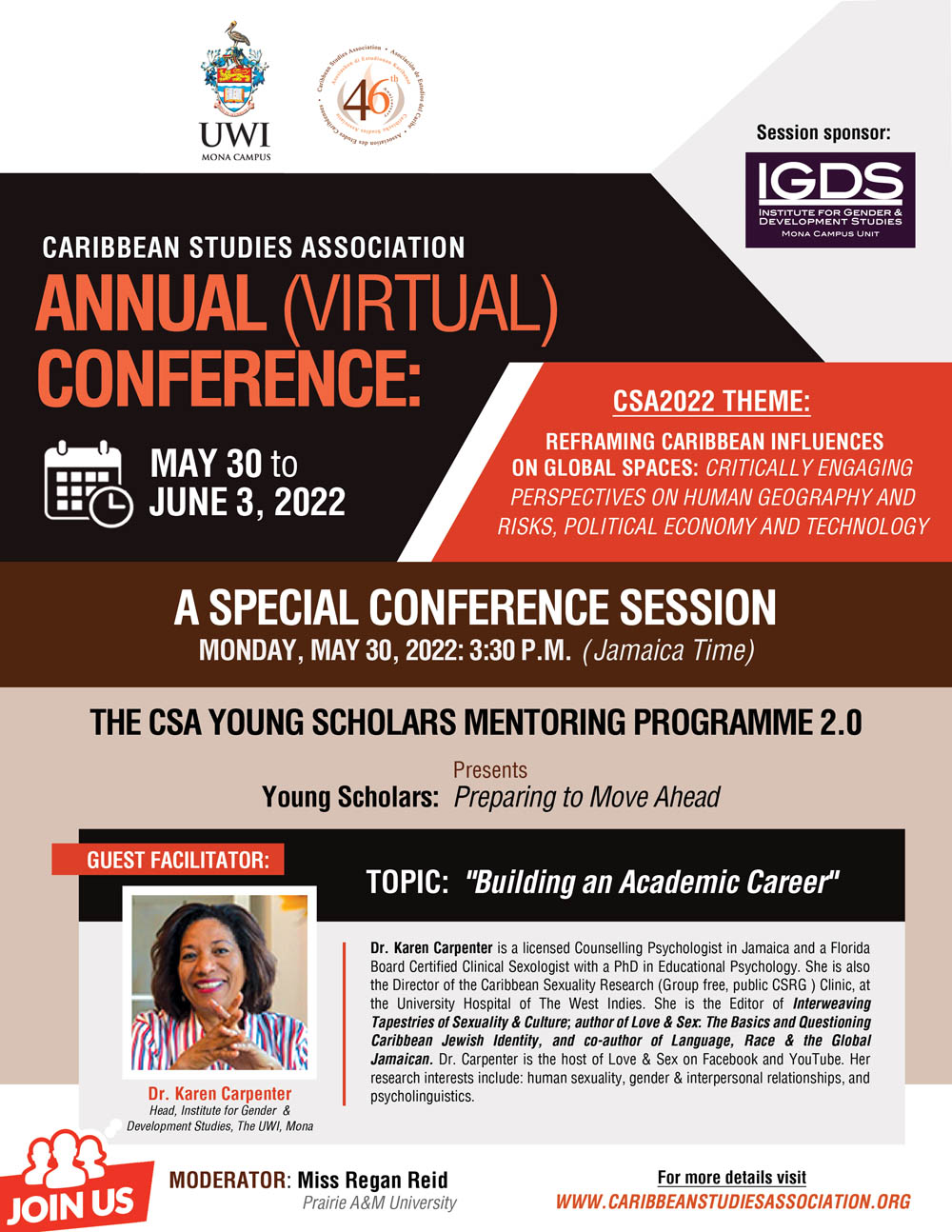 CSA Young Scholars Mentoring Programme 2.0 - Special Conference Session
