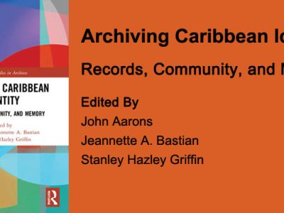 Archiving Caribbean Identity book cover