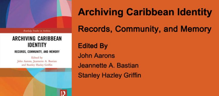Archiving Caribbean Identity book cover