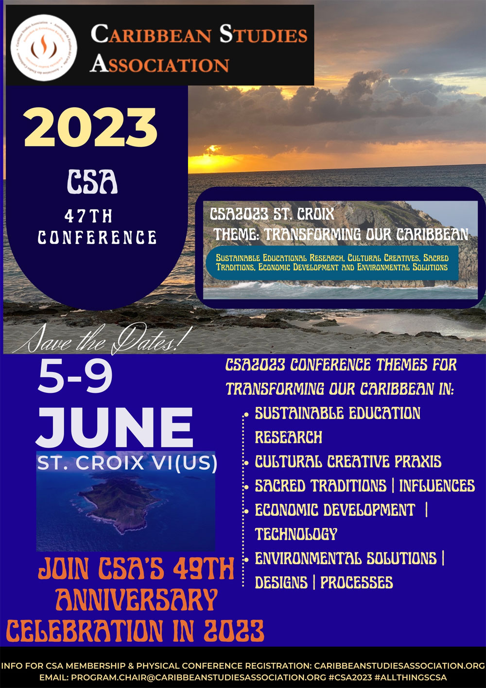 CSA 2023 conference save the date June 5-9