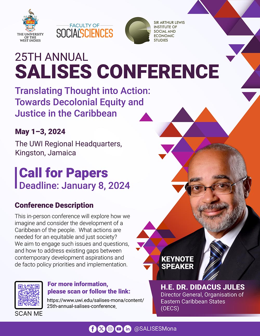 25th Annual SALISES Conference flyer